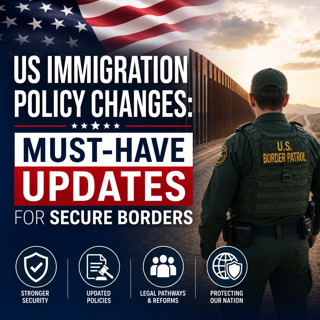 Illustration of US Immigration Policy Changes: Must-Have Updates for Secure Borders