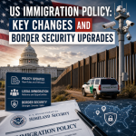 Illustration of US Immigration Policy: Key Changes and Border Security Upgrades
