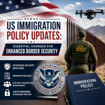 Illustration of US Immigration Policy Updates: Essential Changes for Enhanced Border Security