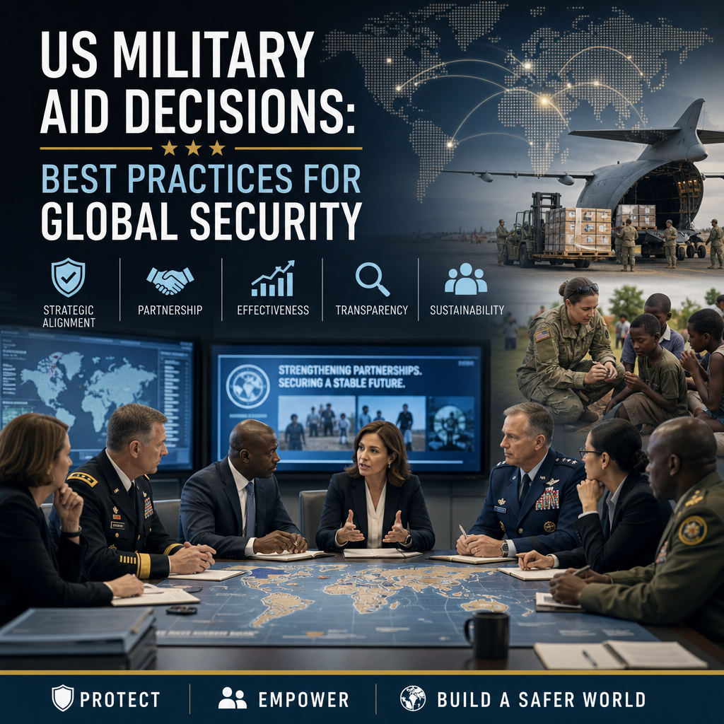 Additional Illustration of US Military Aid Decisions: Best Practices for Global Security