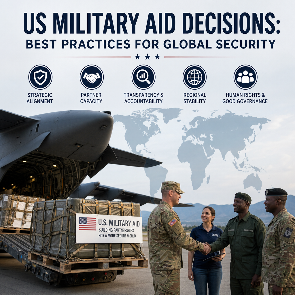 Additional Illustration of US Military Aid Decisions: Best Practices for Global Security