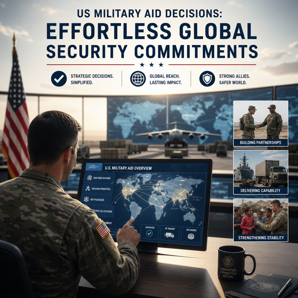 Additional Illustration of US Military Aid Decisions: Effortless Global Security Commitments
