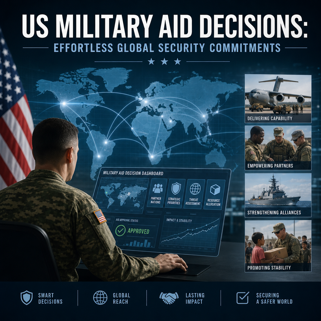 Additional Illustration of US Military Aid Decisions: Effortless Global Security Commitments