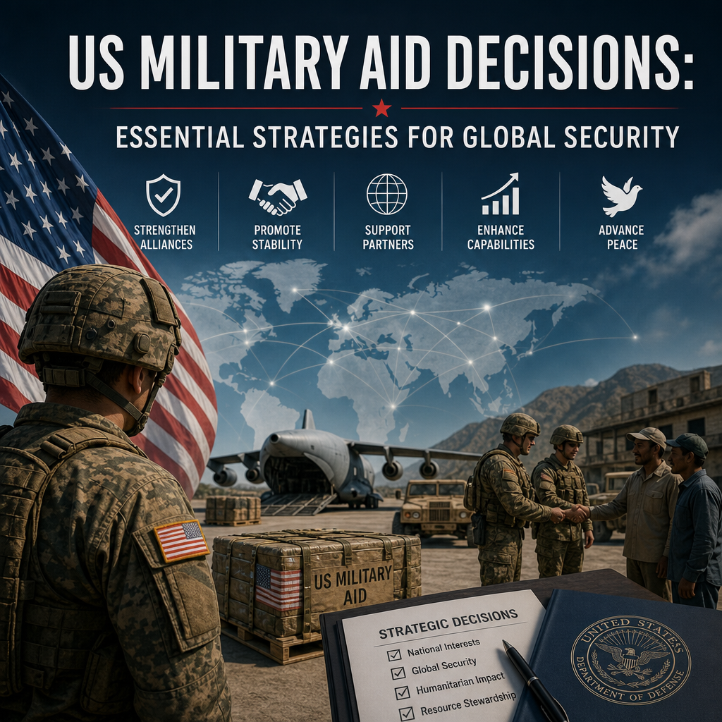 Additional Illustration of US Military Aid Decisions: Essential Strategies for Global Security
