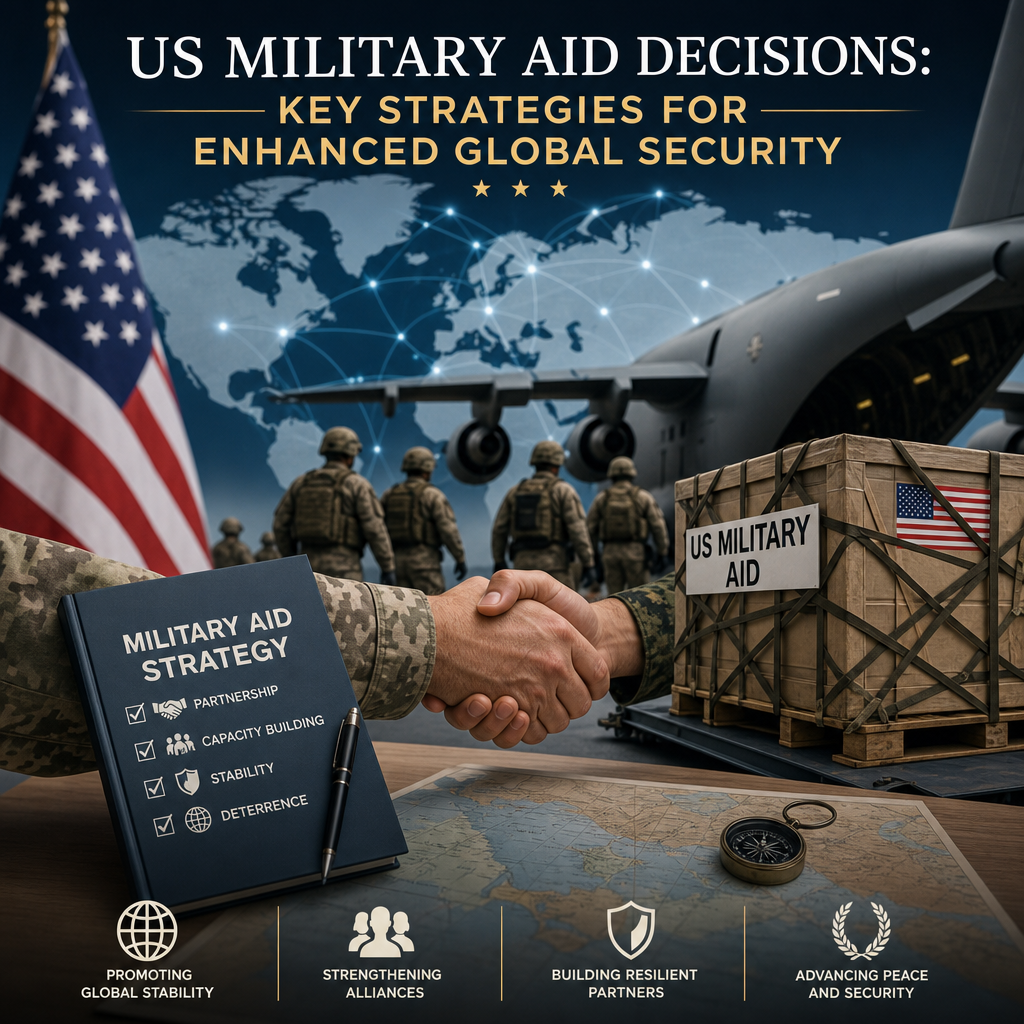 Illustration of US Military Aid Decisions: Key Strategies for Enhanced Global Security