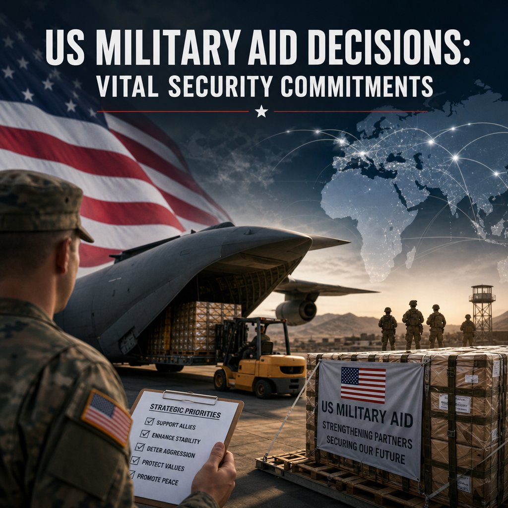 Additional Illustration of US Military Aid Decisions: Vital Security Commitments