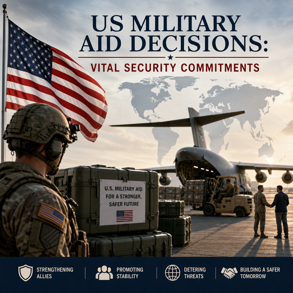 Additional Illustration of US Military Aid Decisions: Vital Security Commitments