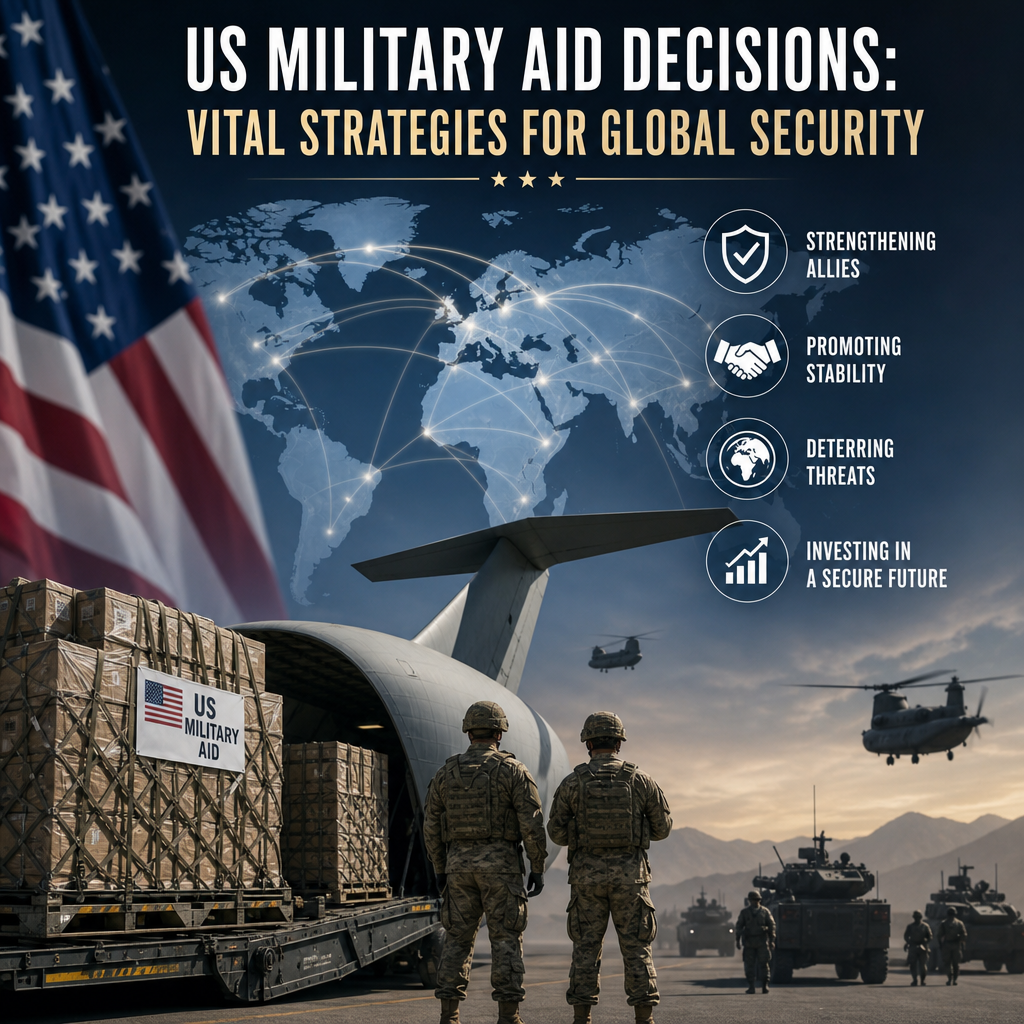 Illustration of US Military Aid Decisions: Vital Strategies for Global Security