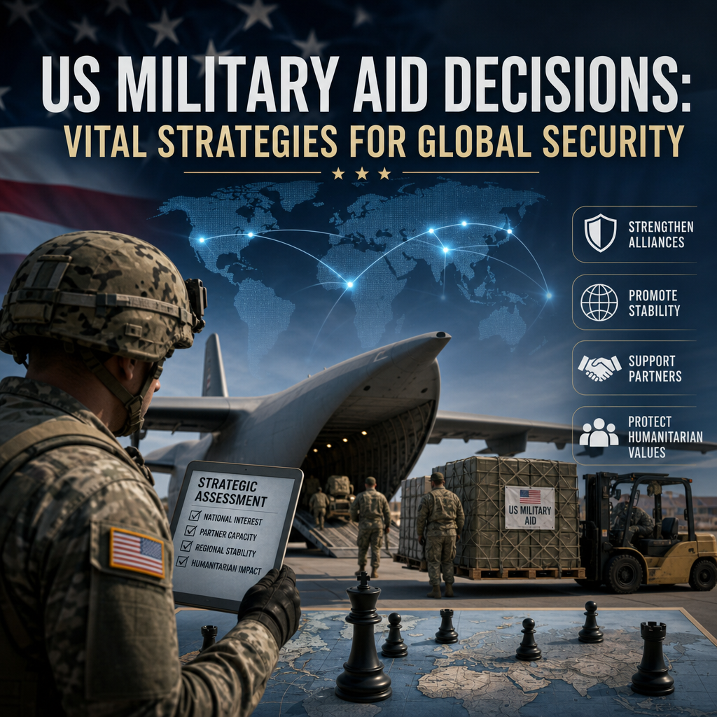 Additional Illustration of US Military Aid Decisions: Vital Strategies for Global Security
