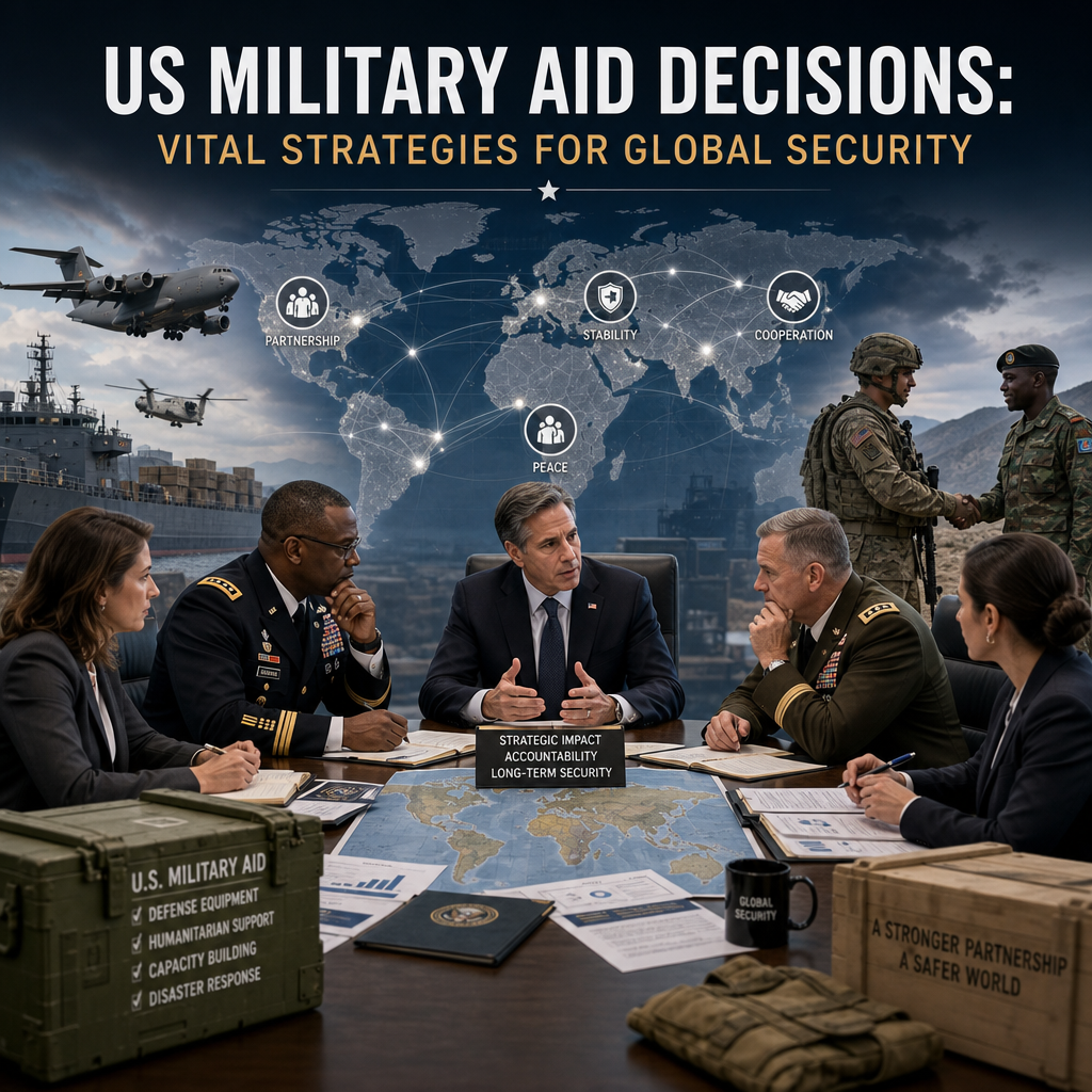Additional Illustration of US Military Aid Decisions: Vital Strategies for Global Security