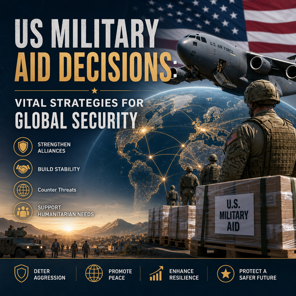 Illustration of US Military Aid Decisions: Vital Strategies for Global Security