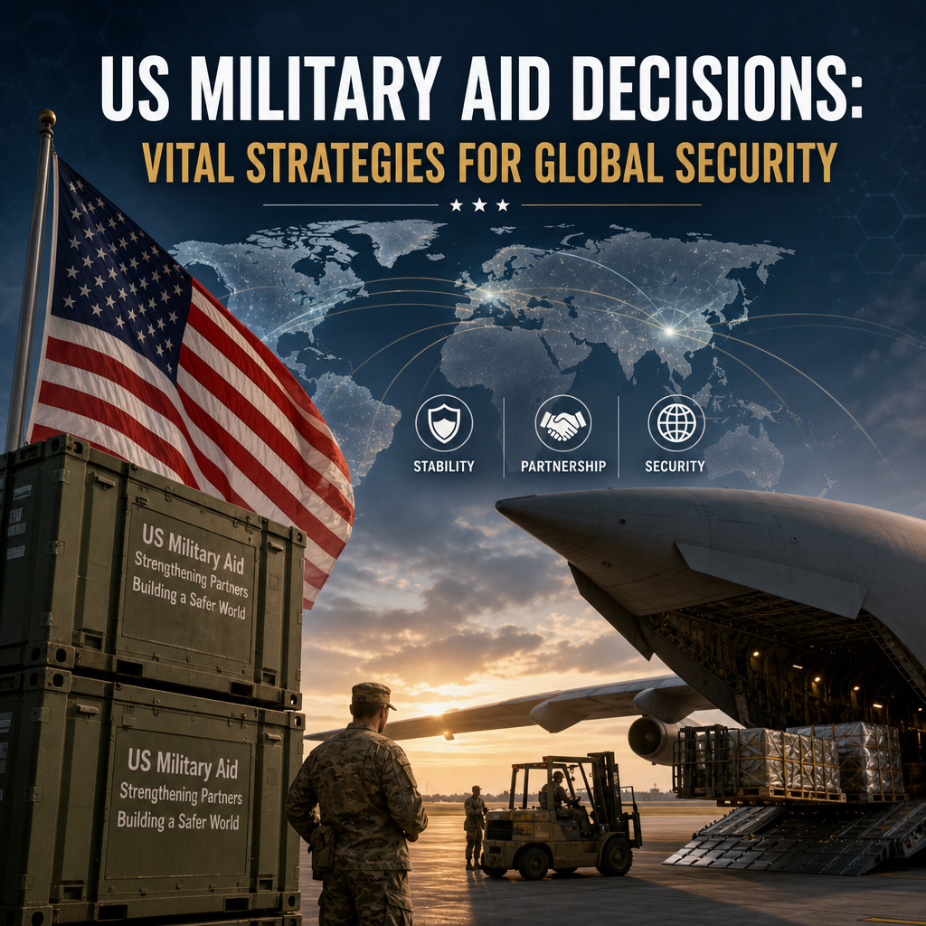Illustration of US Military Aid Decisions: Vital Strategies for Global Security