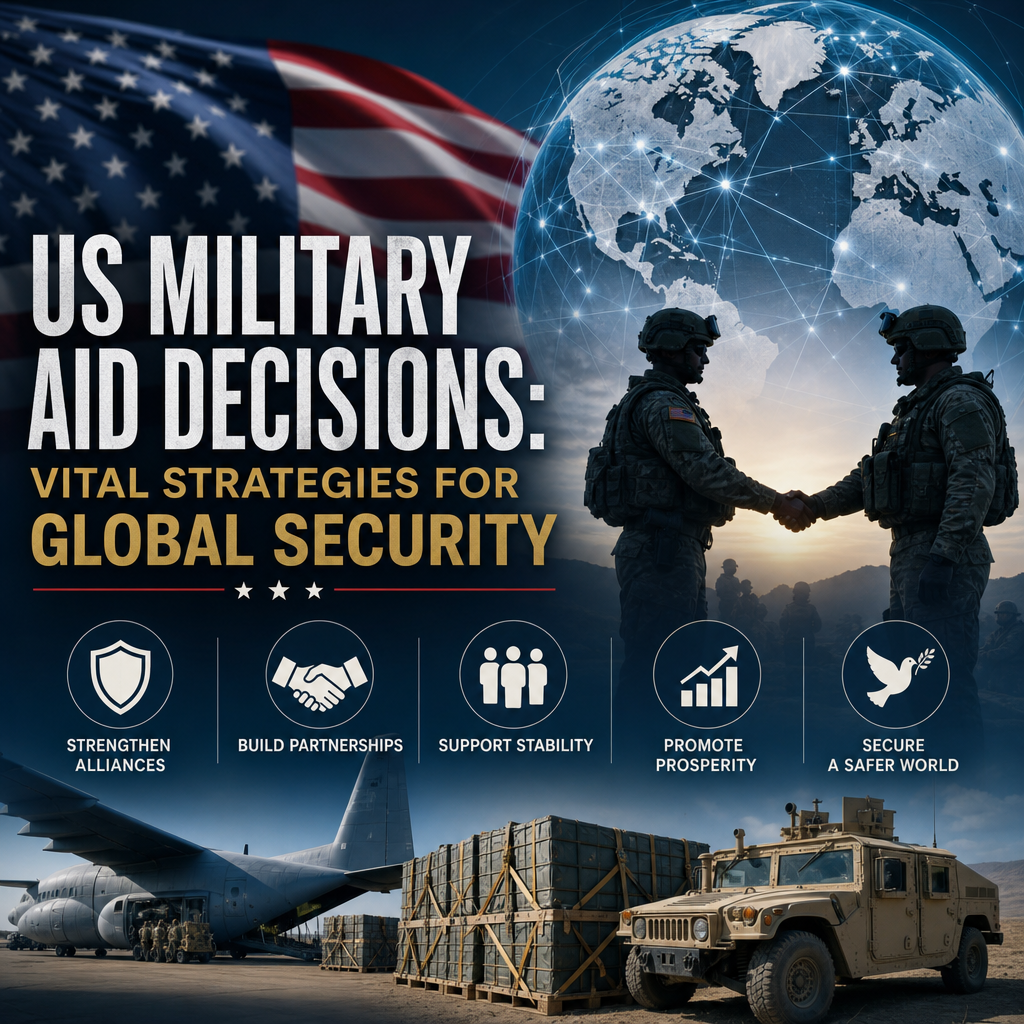 Illustration of US Military Aid Decisions: Vital Strategies for Global Security