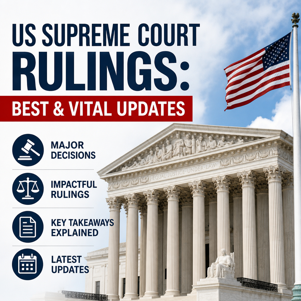 Additional Illustration of US Supreme Court Rulings: Best and Vital Updates