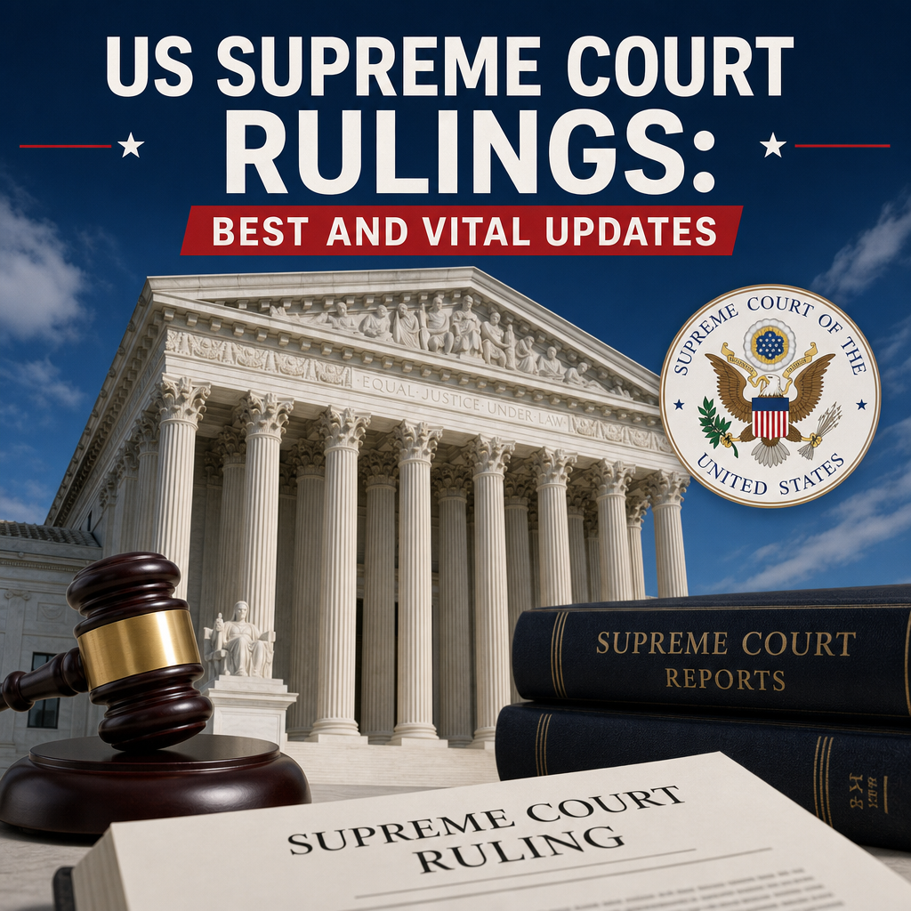 Additional Illustration of US Supreme Court Rulings: Best and Vital Updates