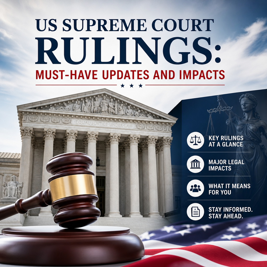 Additional Illustration of US Supreme Court Rulings: Must-Have Updates and Impacts