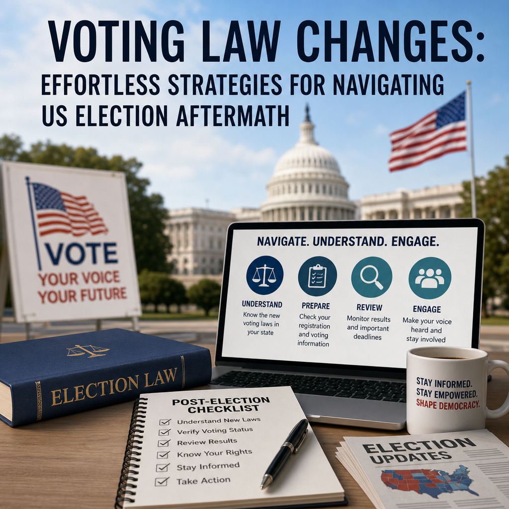 Additional Illustration of Voting Law Changes: Effortless Strategies for Navigating US Election Aftermath