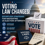 Illustration of Voting Law Changes: Effortless Strategies for Navigating US Election Aftermath