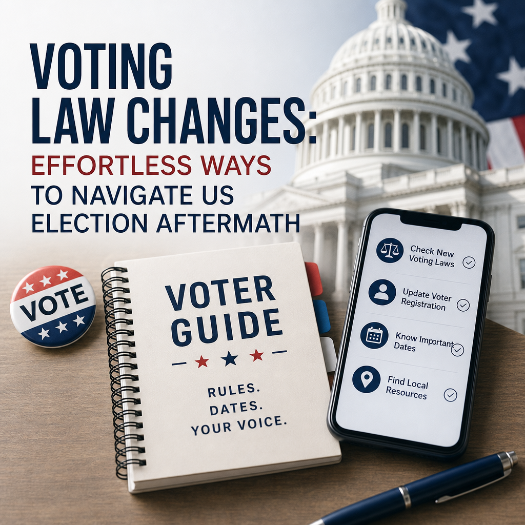Additional Illustration of Voting Law Changes: Effortless Ways to Navigate US Election Aftermath