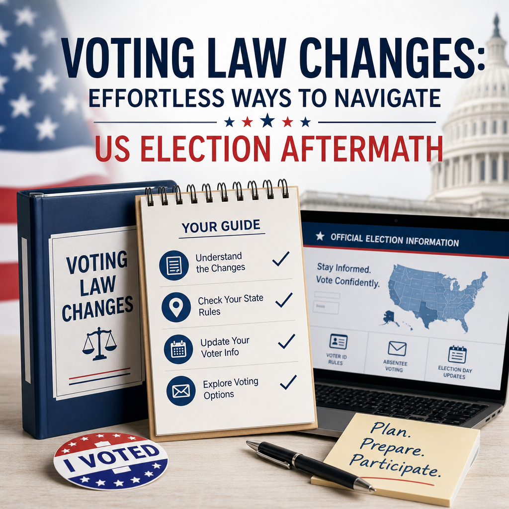 Additional Illustration of Voting Law Changes: Effortless Ways to Navigate US Election Aftermath