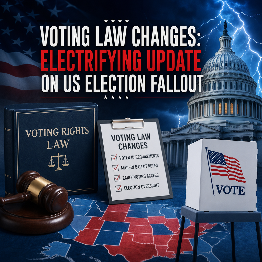 Additional Illustration of Voting Law Changes: Electrifying Update on US Election Fallout
