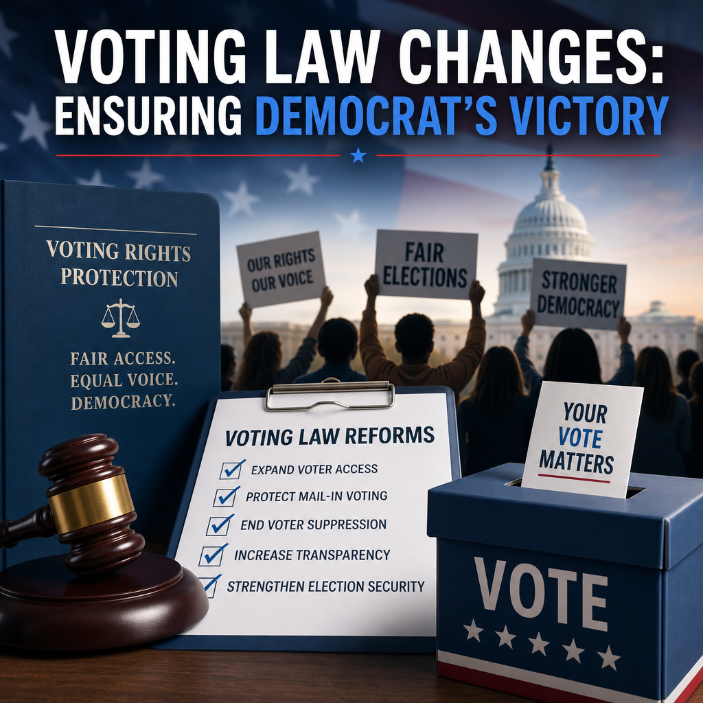 Additional Illustration of Voting Law Changes: Ensuring Democrat's Victory