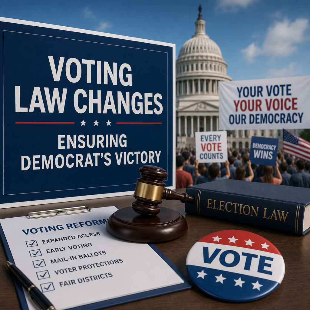 Additional Illustration of Voting Law Changes: Ensuring Democrat's Victory