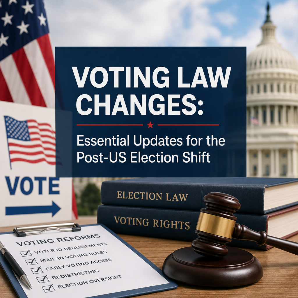 Additional Illustration of Voting Law Changes: Essential Updates for the Post-US Election Shift