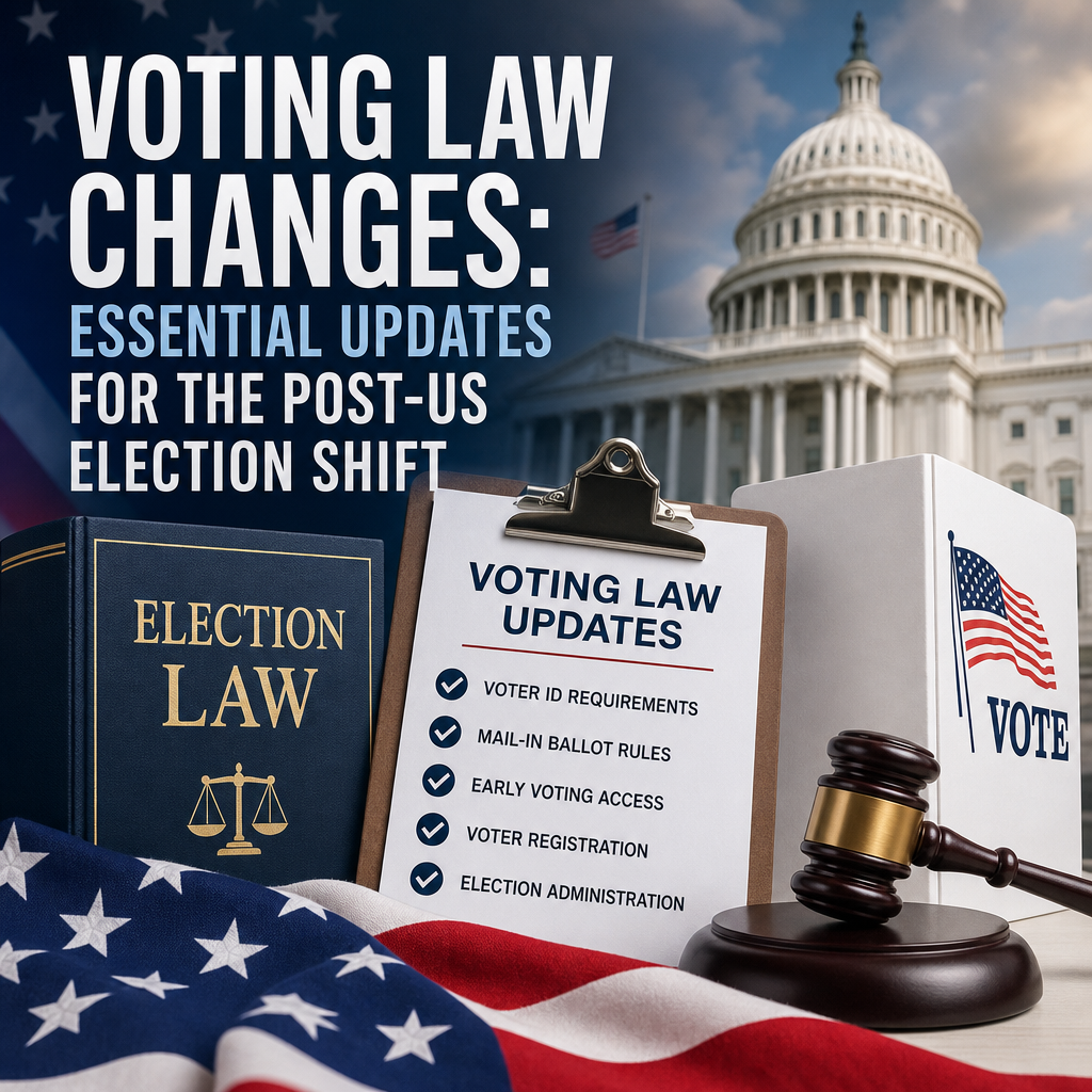 Additional Illustration of Voting Law Changes: Essential Updates for the Post-US Election Shift