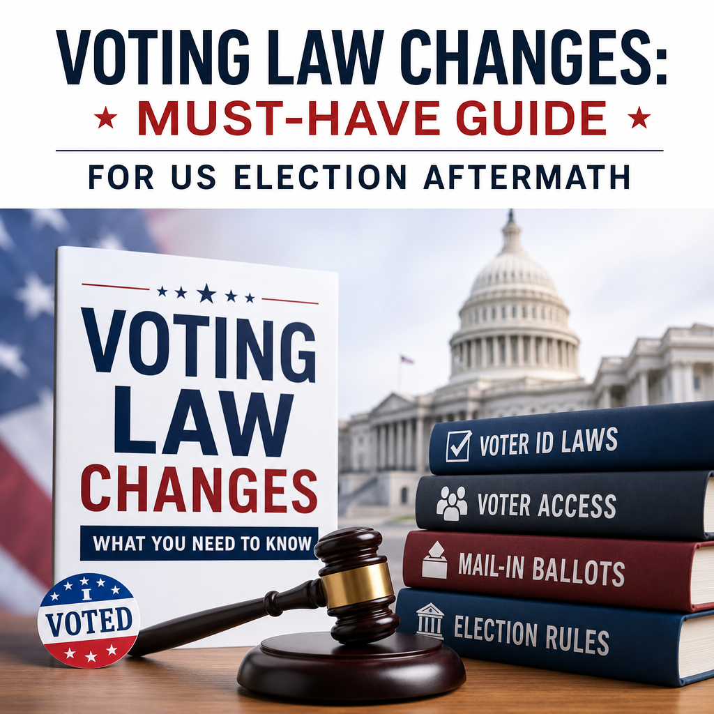 Additional Illustration of Voting Law Changes: Must-Have Guide for US Election Aftermath