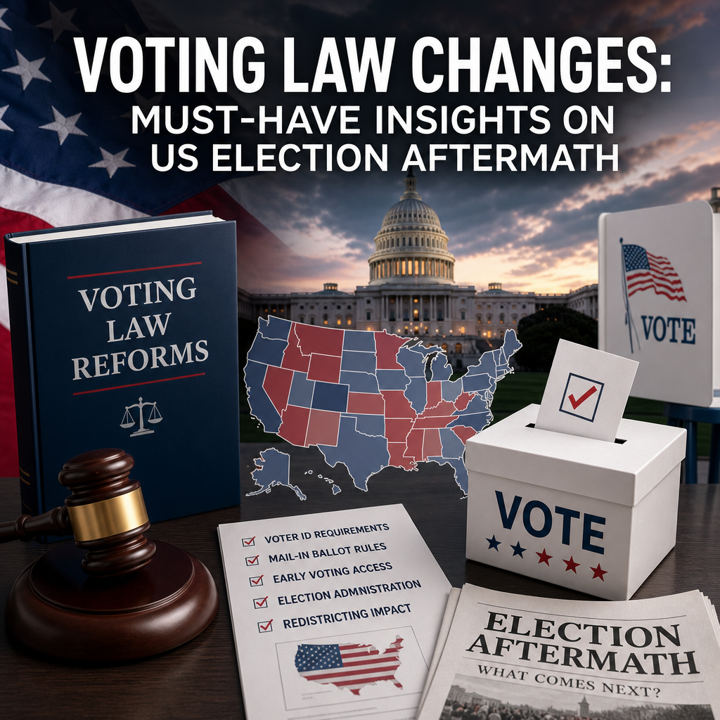 Additional Illustration of Voting Law Changes: Must-Have Insights on US Election Aftermath
