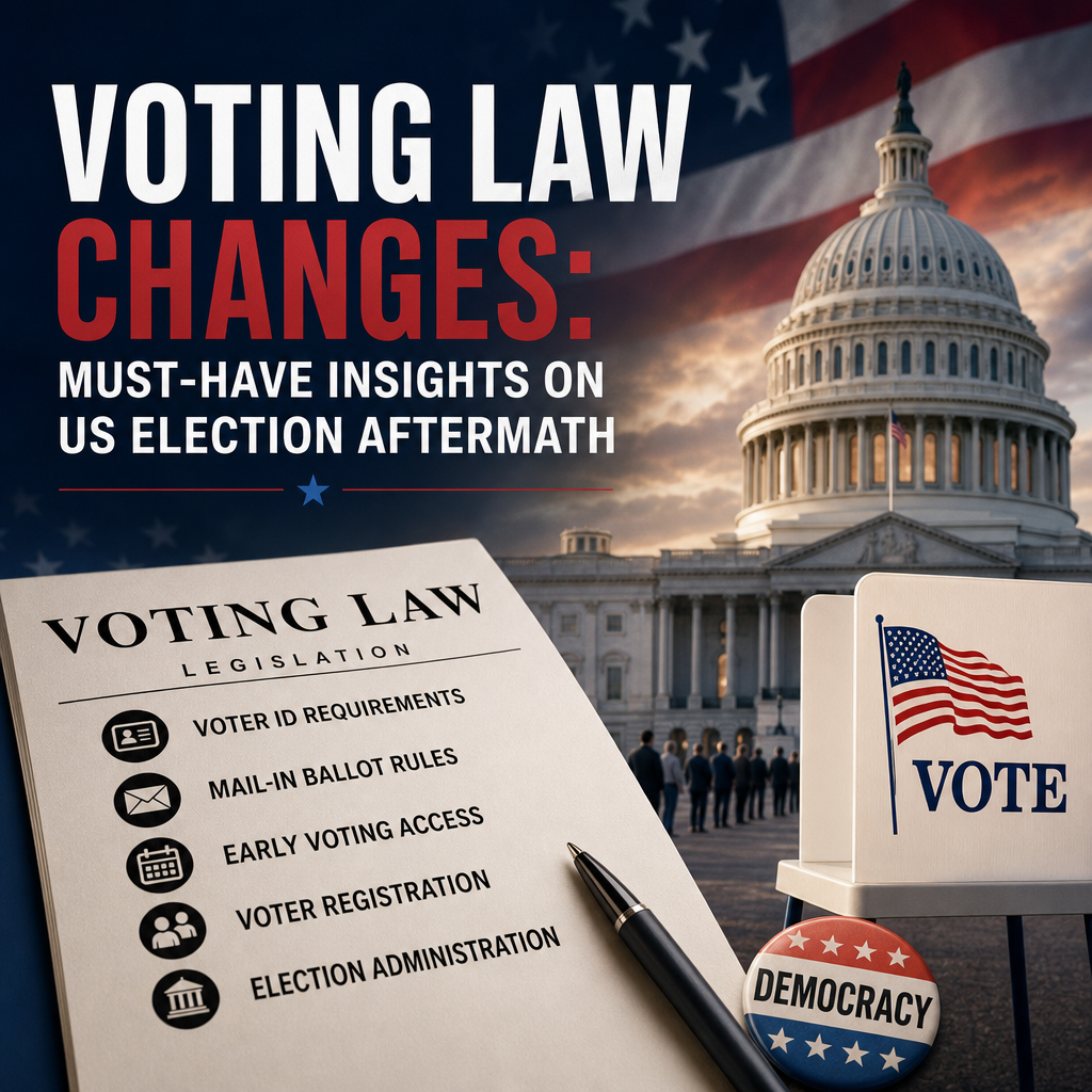 Additional Illustration of Voting Law Changes: Must-Have Insights on US Election Aftermath