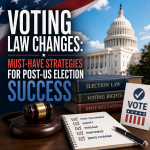Illustration of Voting Law Changes: Must-Have Strategies for Post-US Election Success