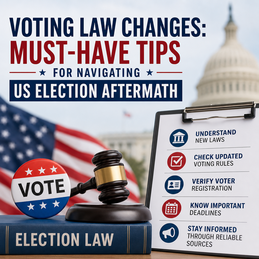 Additional Illustration of Voting Law Changes: Must-Have Tips for Navigating US Election Aftermath