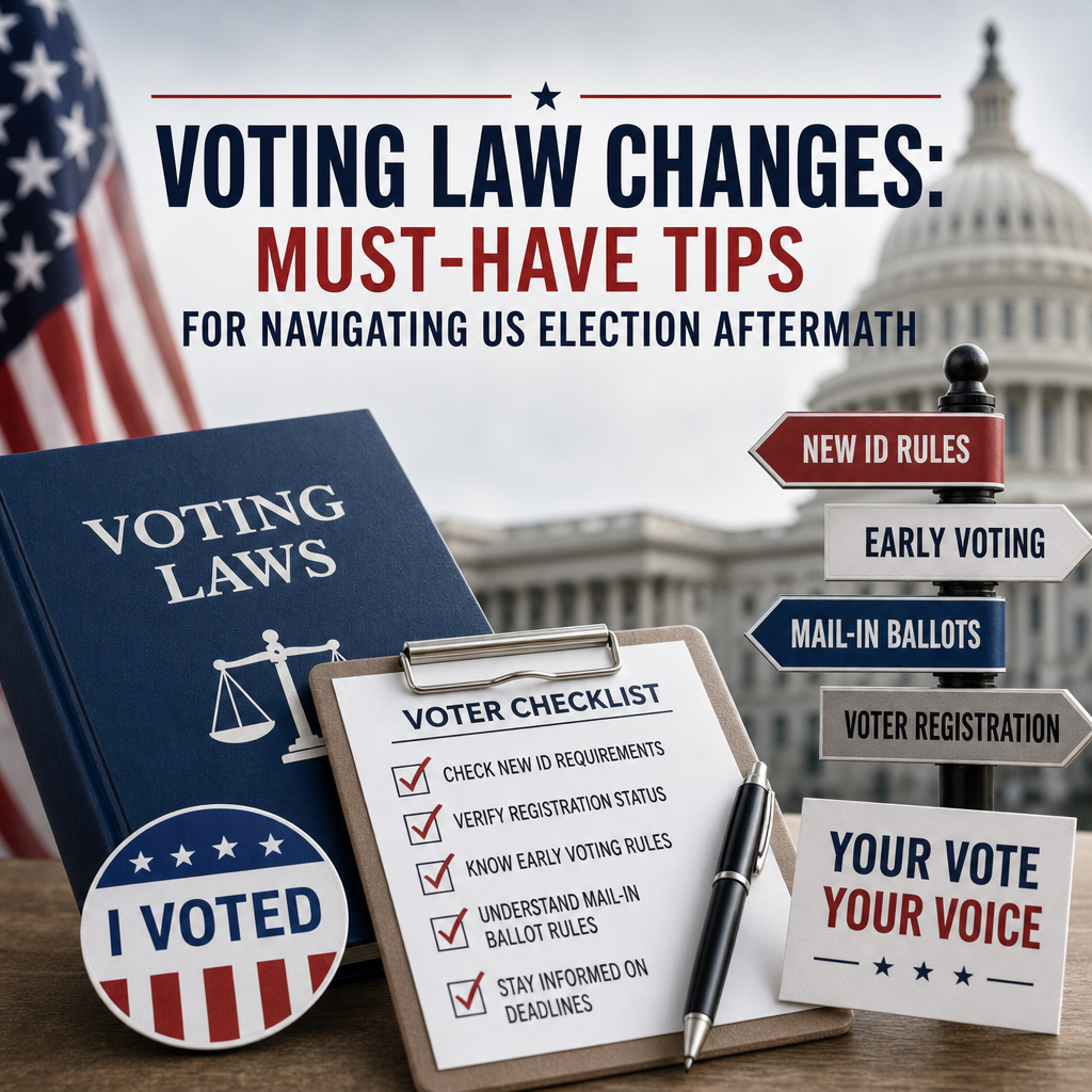 Additional Illustration of Voting Law Changes: Must-Have Tips for Navigating US Election Aftermath