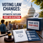 Illustration of Voting Law Changes: Optimistic Outlook Post US Election