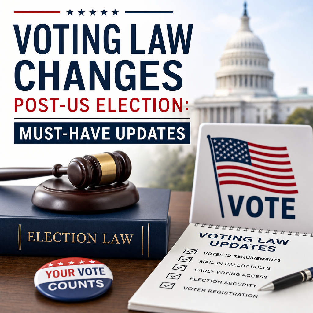 Additional Illustration of Voting Law Changes Post-US Election: Must-Have Updates