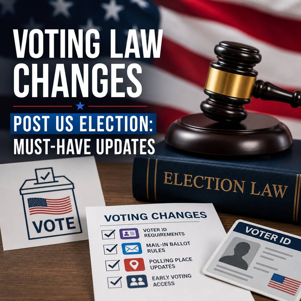 Additional Illustration of Voting Law Changes Post US Election: Must-Have Updates