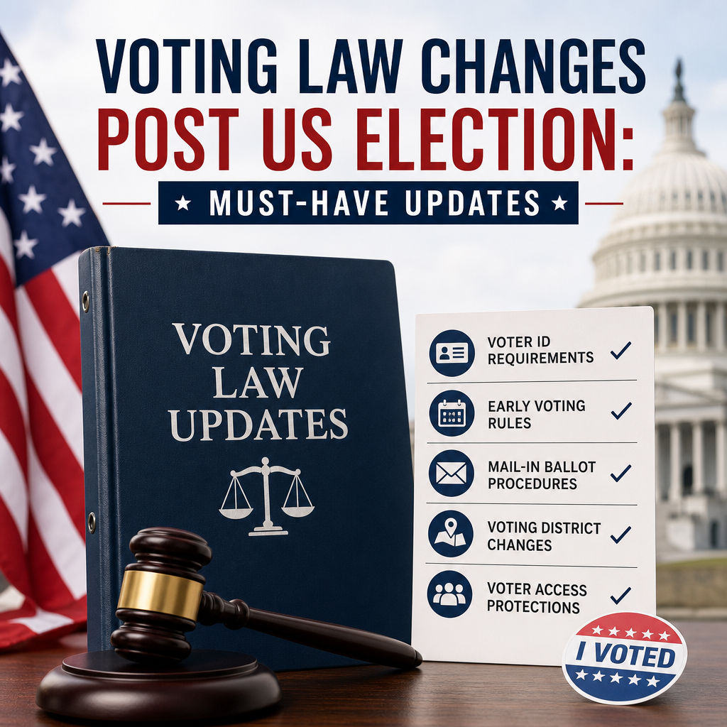 Additional Illustration of Voting Law Changes Post US Election: Must-Have Updates