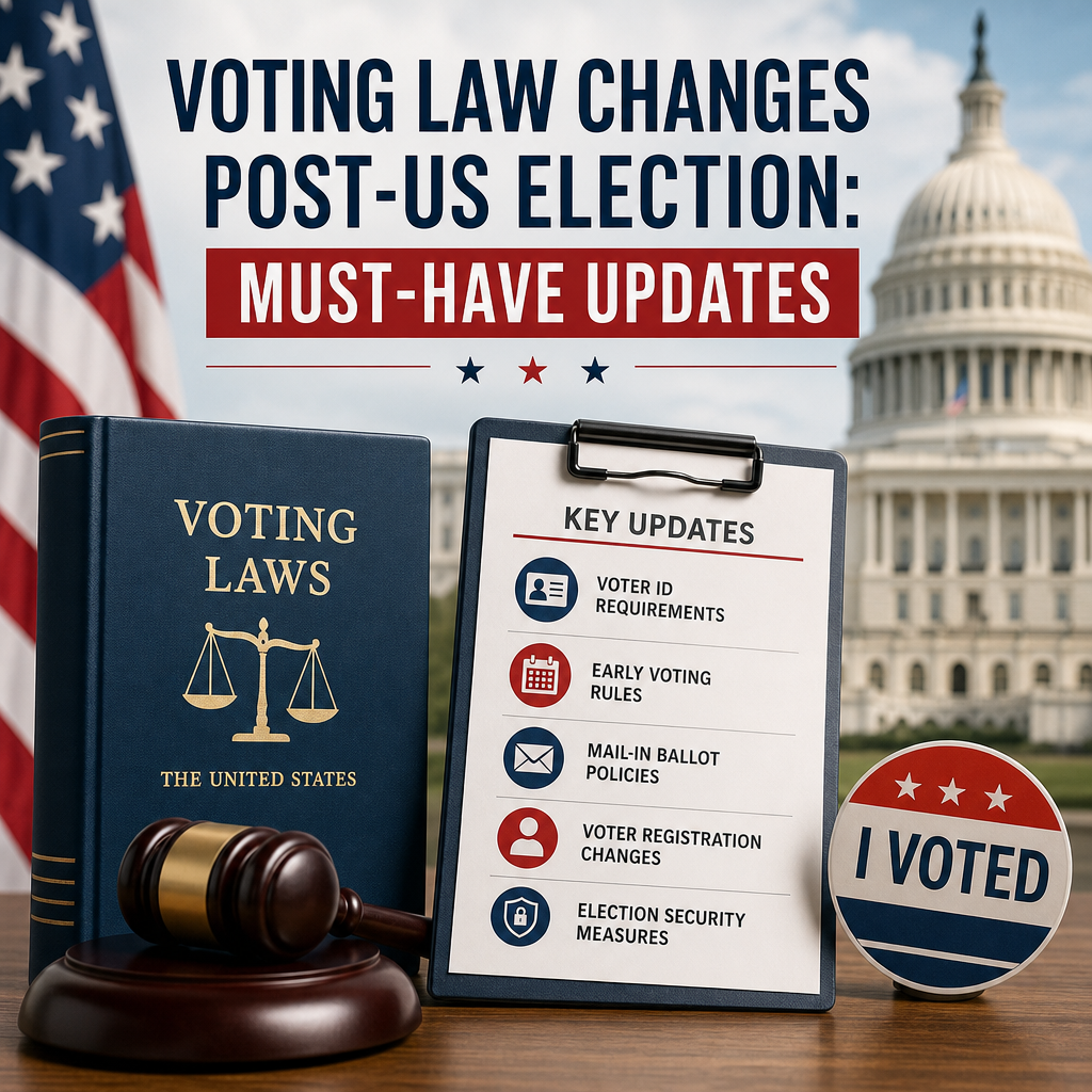 Additional Illustration of Voting Law Changes Post-US Election: Must-Have Updates