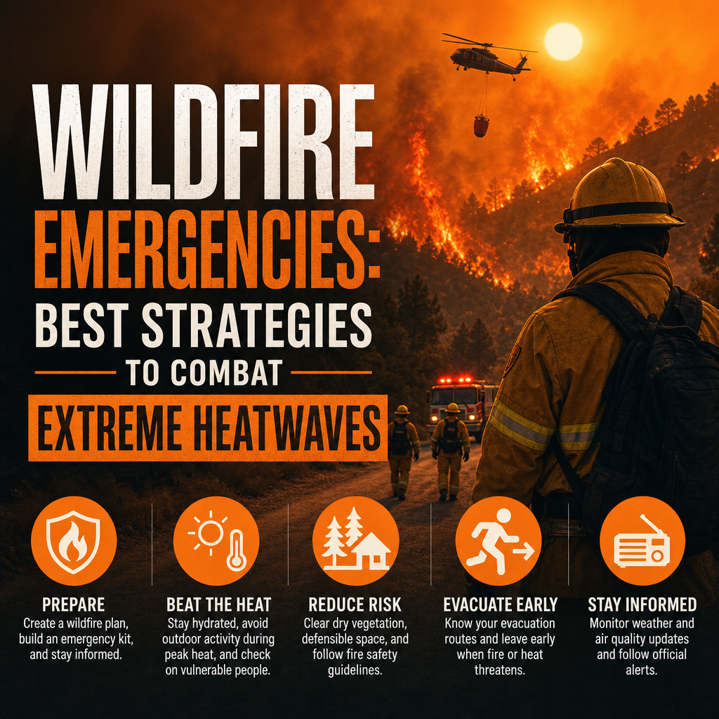 Additional Illustration of Wildfire Emergencies: Best Strategies to Combat Extreme Heatwaves