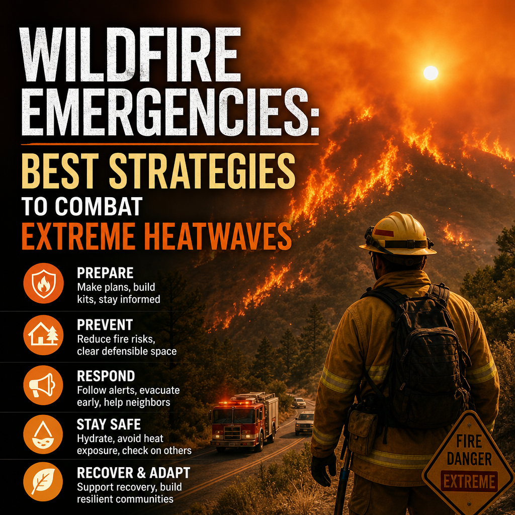 Additional Illustration of Wildfire Emergencies: Best Strategies to Combat Extreme Heatwaves