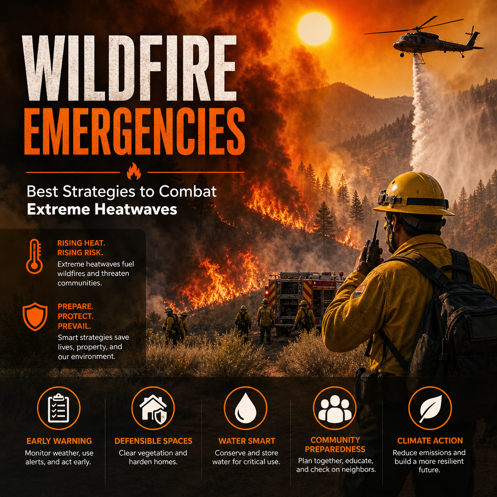 Additional Illustration of Wildfire Emergencies: Best Strategies to Combat Extreme Heatwaves
