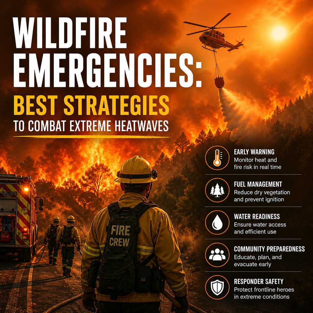 Additional Illustration of Wildfire Emergencies: Best Strategies to Combat Extreme Heatwaves