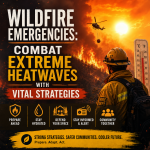 Illustration of Wildfire Emergencies: Combat Extreme Heatwaves with Vital Strategies