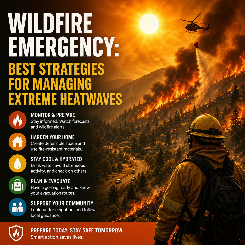 Additional Illustration of Wildfire Emergency: Best Strategies for Managing Extreme Heatwaves
