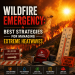 Illustration of Wildfire Emergency: Best Strategies for Managing Extreme Heatwaves