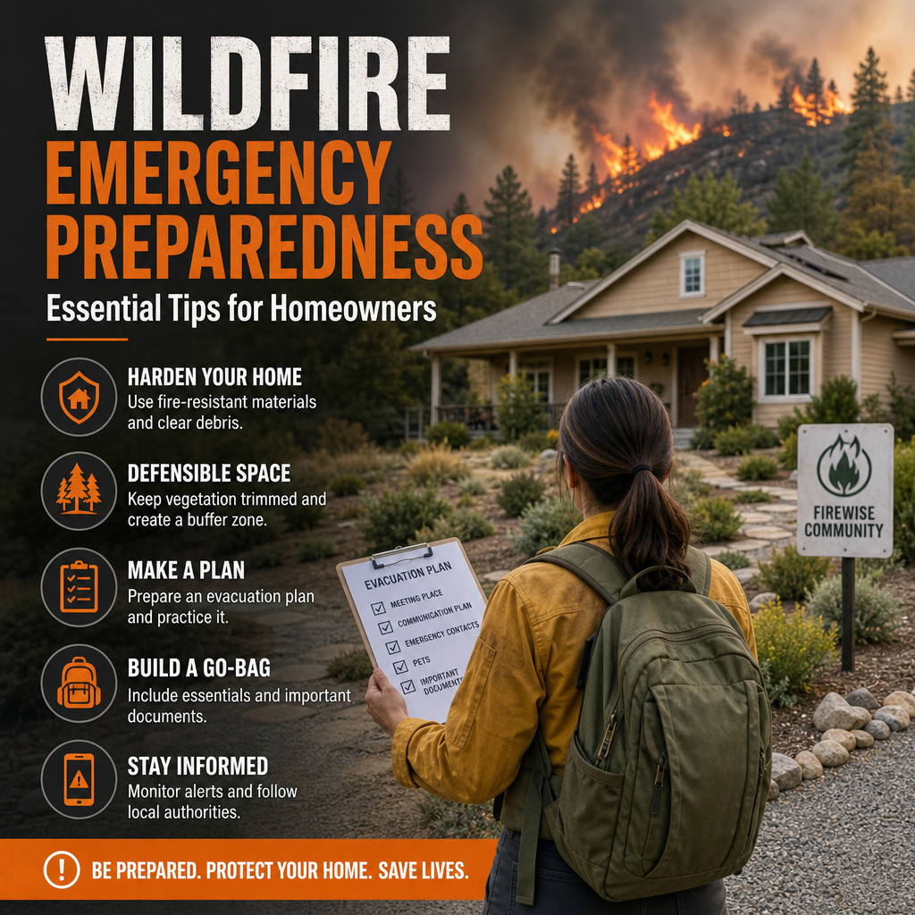 Additional Illustration of Wildfire Emergency Preparedness: Essential Tips for Homeowners