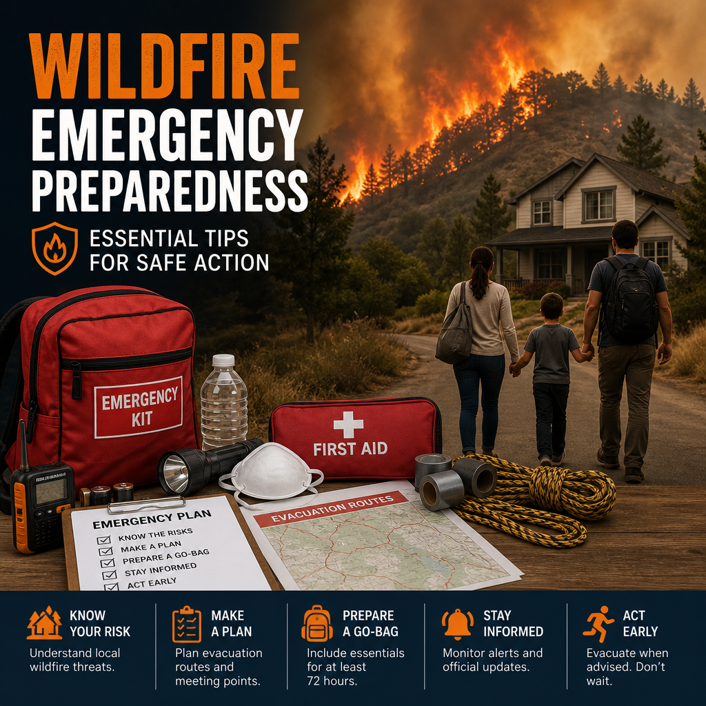 Additional Illustration of Wildfire Emergency Preparedness: Essential Tips for Safe Action