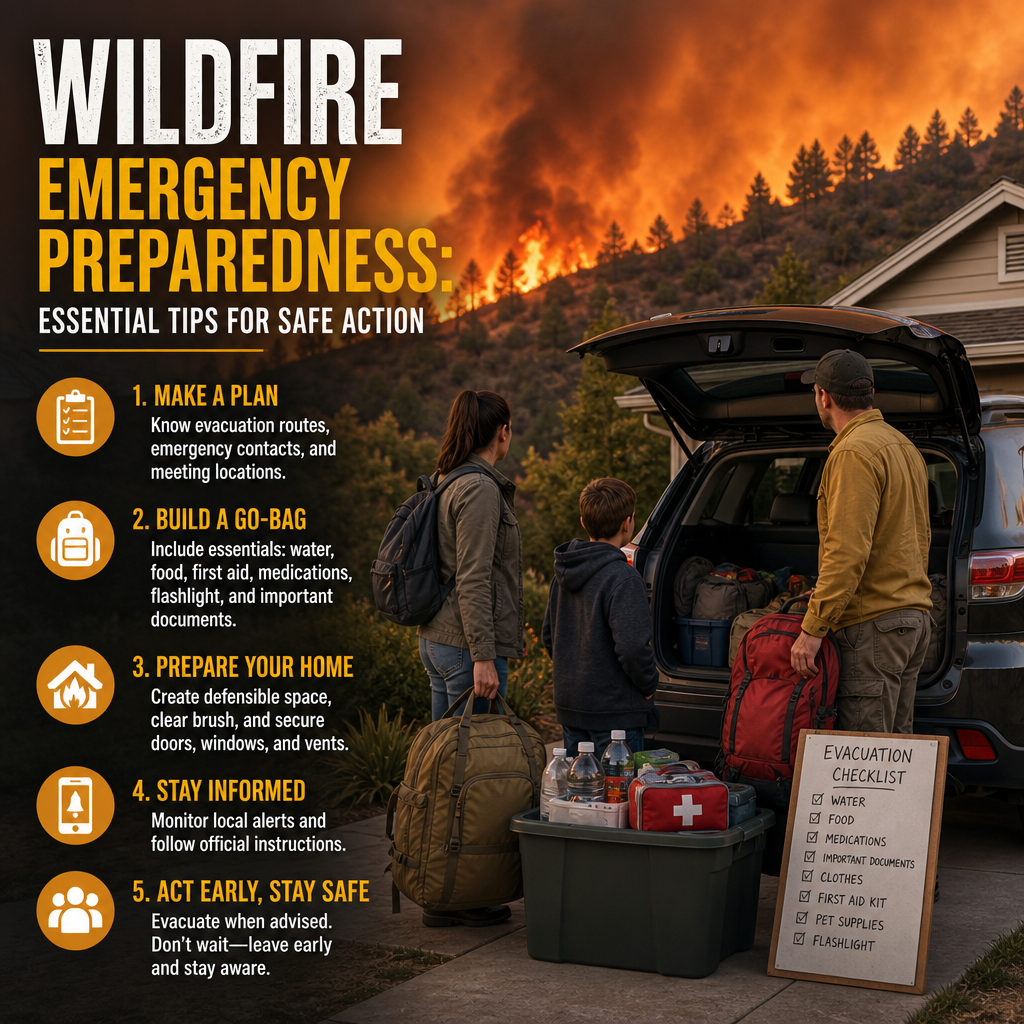 Additional Illustration of Wildfire Emergency Preparedness: Essential Tips for Safe Action